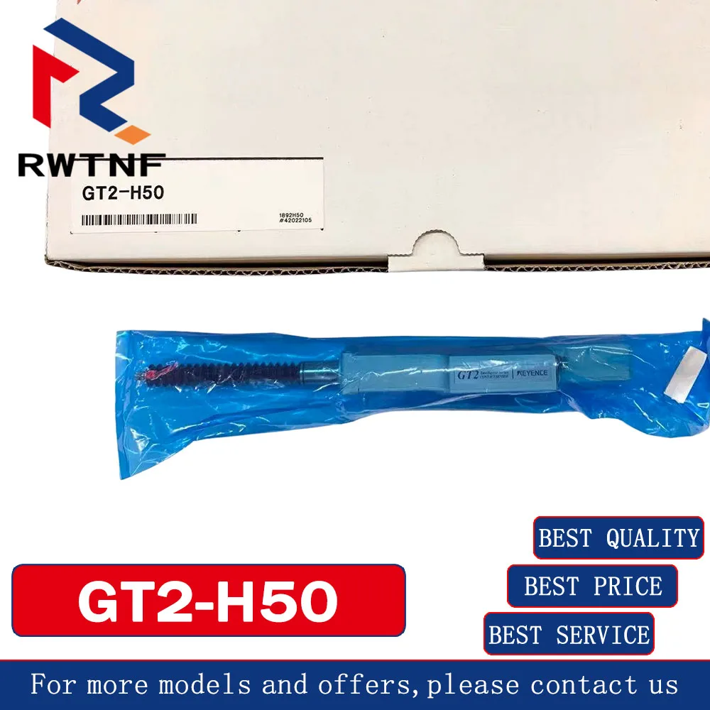 العلامة التجارية الجديدة الأصلية GT2-H50 KEYENCE مستشعر الإزاحة الرقمية عالي الدقة من نوع الاتصال 100% أصلي، مخزون المستودعات