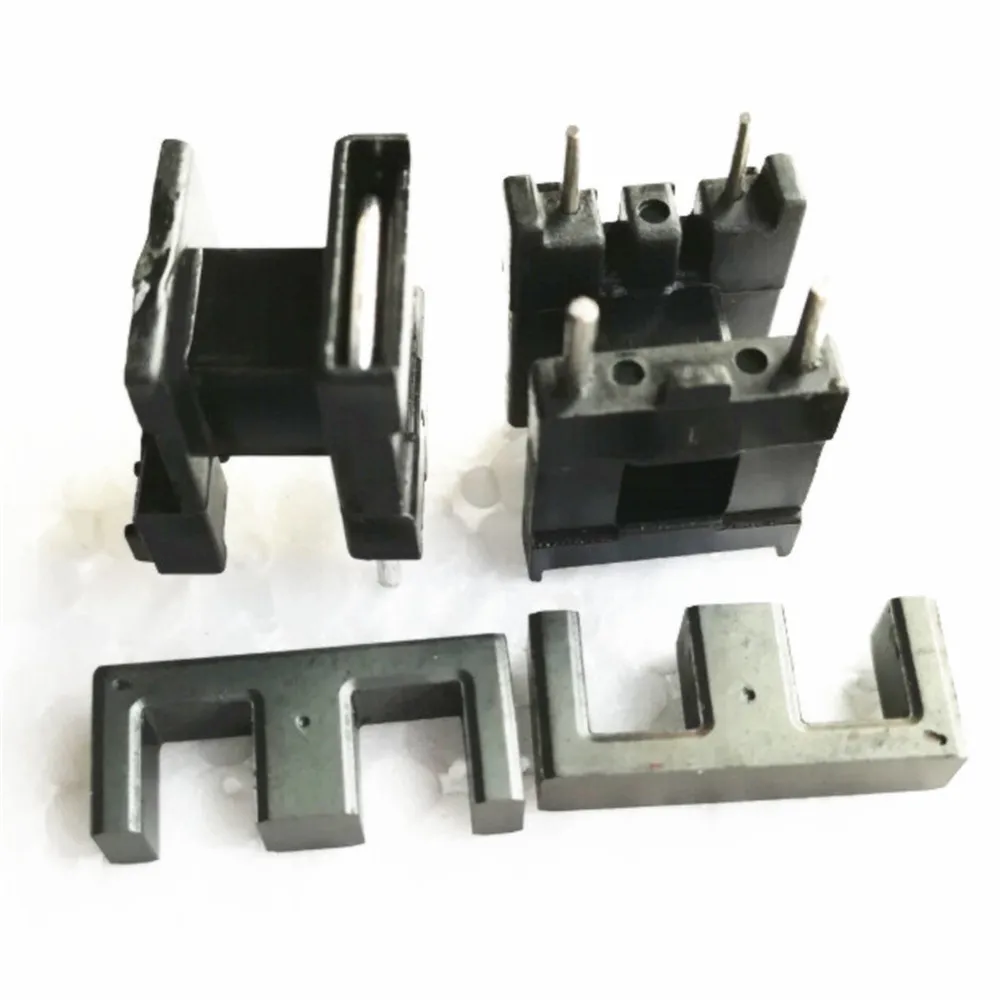 high frequency transformer EE19 ferrite core PC44 and horizational  bobbin DIP2+2pins 1.2U pin  20set/lot free shipping