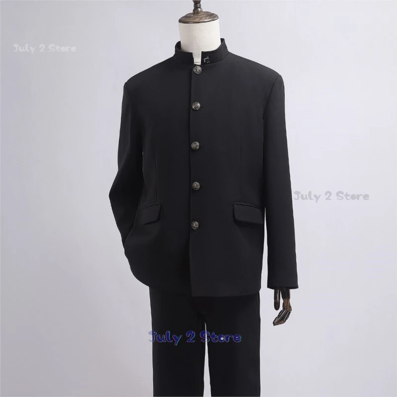 Anime Natsume Takashi Yujin-cho Cosplay Costume Outfit Book of Friends Coat Mens DK School Uniforms Halloween Party Suit Wig