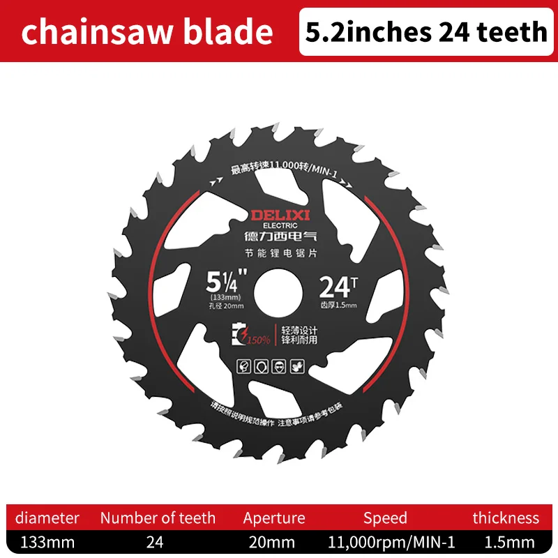 Kreissägeblatt Hartmetall-Holzschneidscheibe 110-165mm X18/24T X20mm Spitzenbestückte Schneidklinge Holzbearbeitungs-Schneidwerkzeuge Scheibe