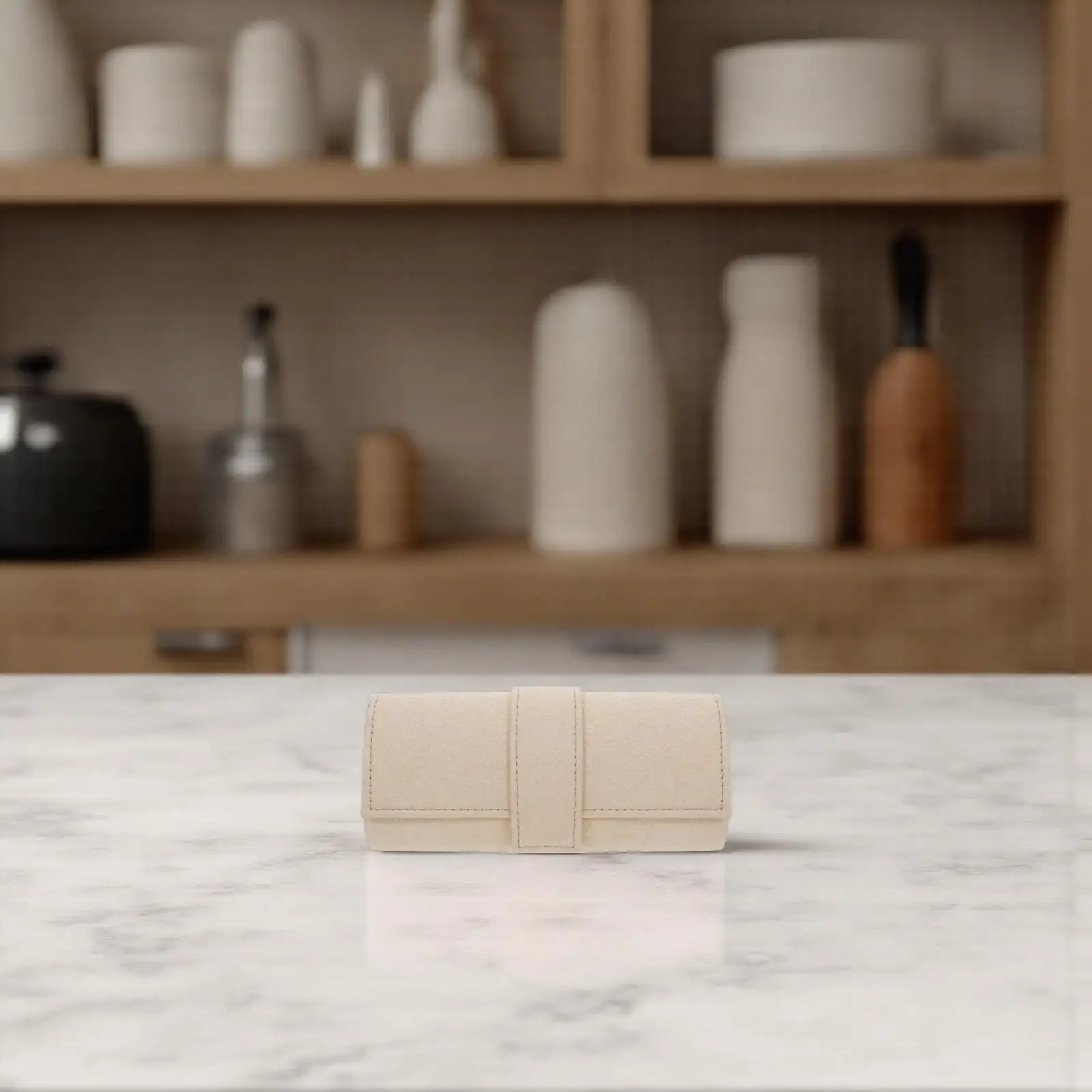 

Vintage Handmade Eyeglass Case Fake Foldable Roll Up Pouch For Sunglasses Travel Organizer Storage Bag