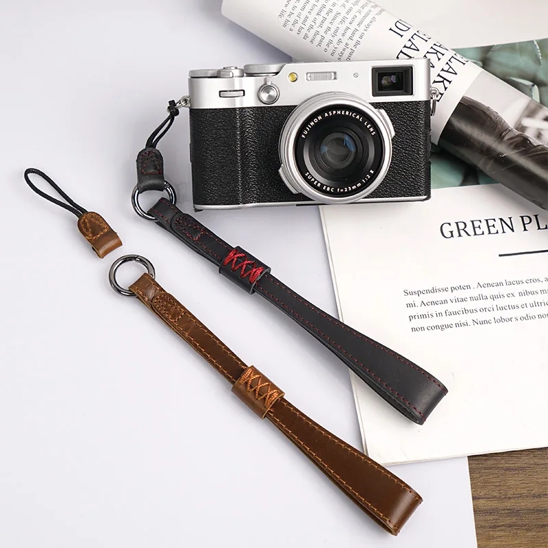 Ремешок на запястье для камеры Универсальный Прочный ручной ремешок для SLR DSLR беззеркальная камера Sony ZVE Fuji XS20 Canon G7X Panasonic Sumsang