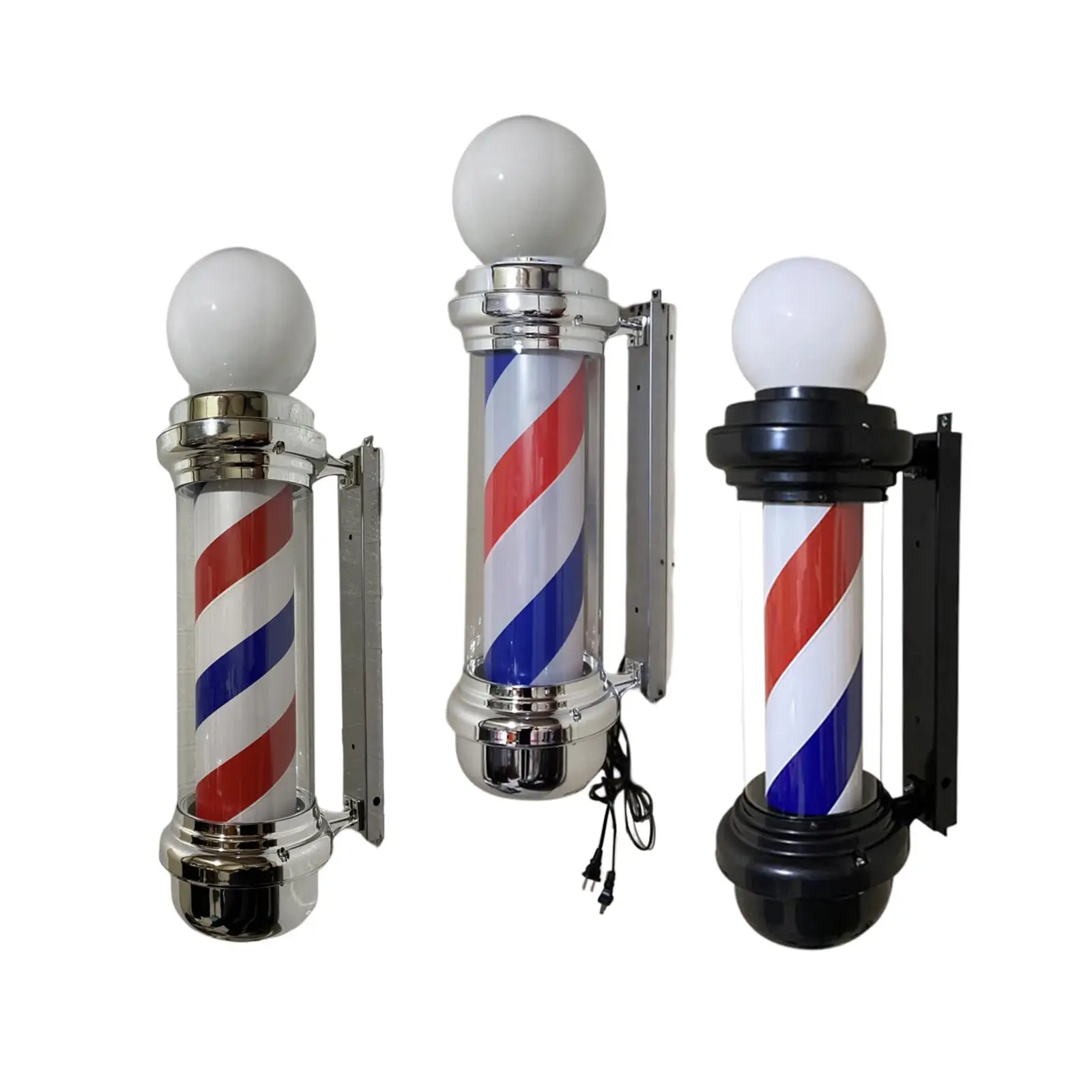 

Светодиодный светильник для парикмахерской, вращающийся светильник для салона с шаровым настенным креплением для улицы