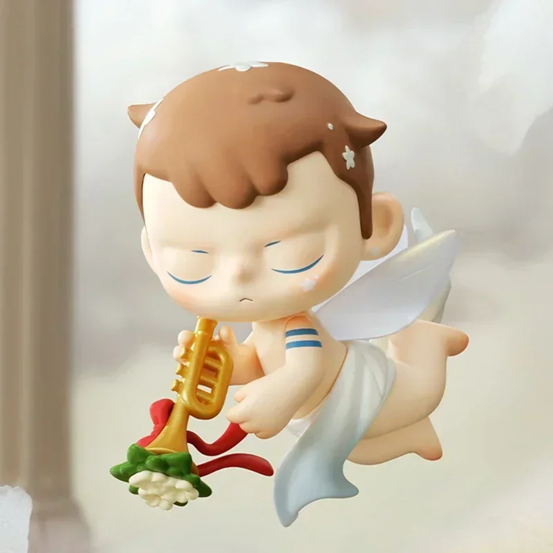 POP MART KUBO Angel's Poem Series Blind Box Toys Kawaii Anime Action Figure Caixa Caja Surprise Mystery Box Dolls Girls Gift