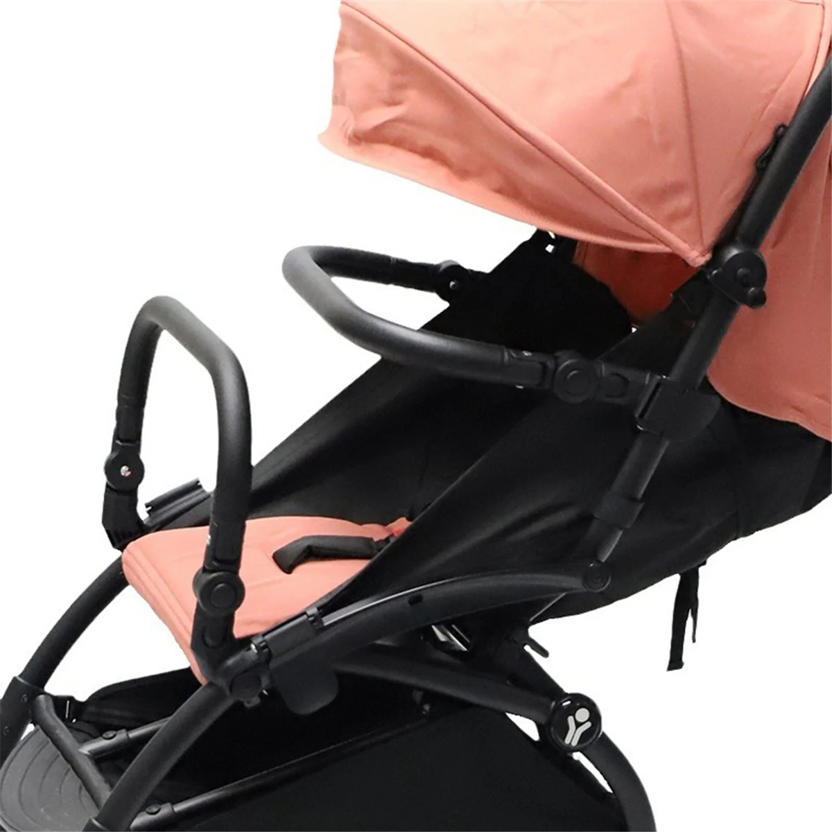 A62X عربة الوفير بار مسند الذراع عربة الملحقات قابل للتعديل المقود ل YOYO/YOYA الطفل يدفع باليدين مسند الذراع الأوسط