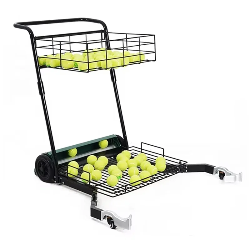Automatic Pick-up Coach Tennis Ball Collection Coaching Trolley