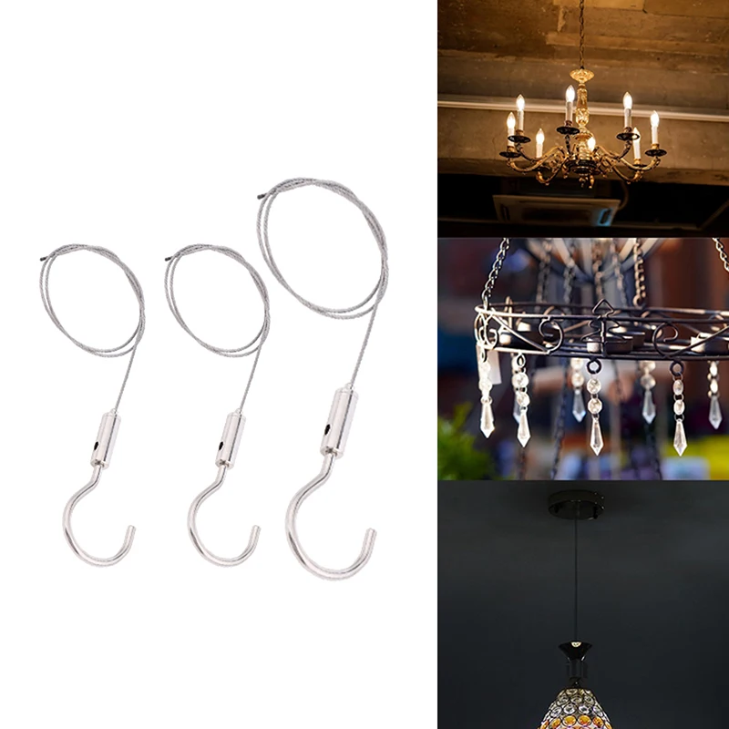 

Регулируемый автоматический пружинный крючок для белья, веревка для белья, подвесной кодовый кабель с изогнутым крючком