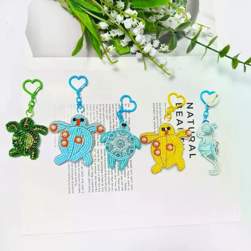 Очаровательная нашивка с аппликацией в виде морской жизни, кокосовой пальмы, кристаллы, морская звезда, блестки, одежда ручной работы из бисера, пришивные нашивки, сумка, кулон