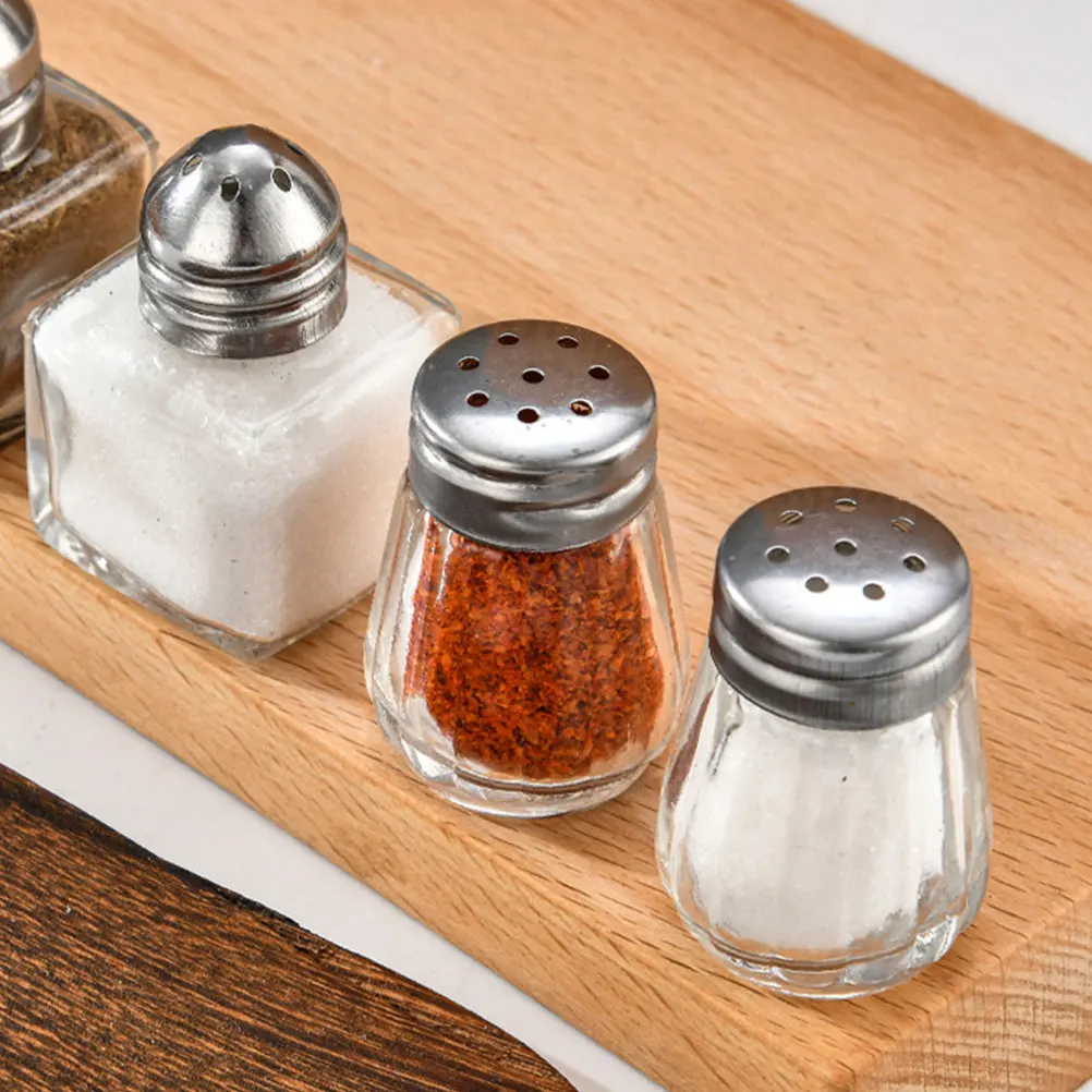 

30Pcs Mini Portable Seasoning Bottles Kitchen Salt Pepper Shakers Condiment Containers Spice Storage Holders Perfect for Bbq
