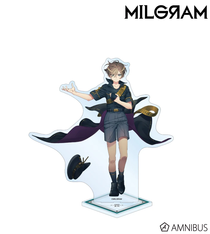 15cm Anime MILGRAM Acrylic Stand Shidou Kirisaki Muu Kusunoki Accessories Decor Charm Gifts Tabletop Decorations Collection