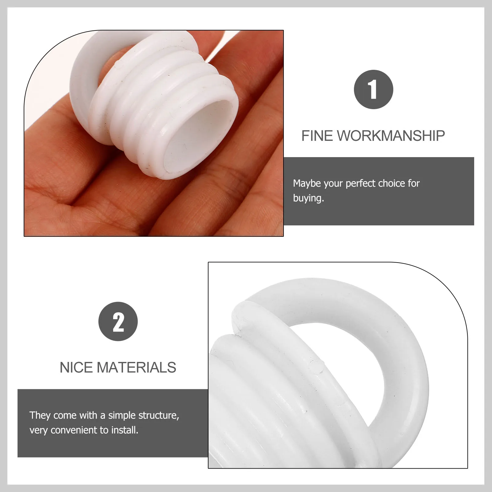 

3pcs Mop Bucket Rubber Stopper Replacement Sealing Leakproof Drain Outlet Stoppers Durable Small Bucket Plug For Mopping