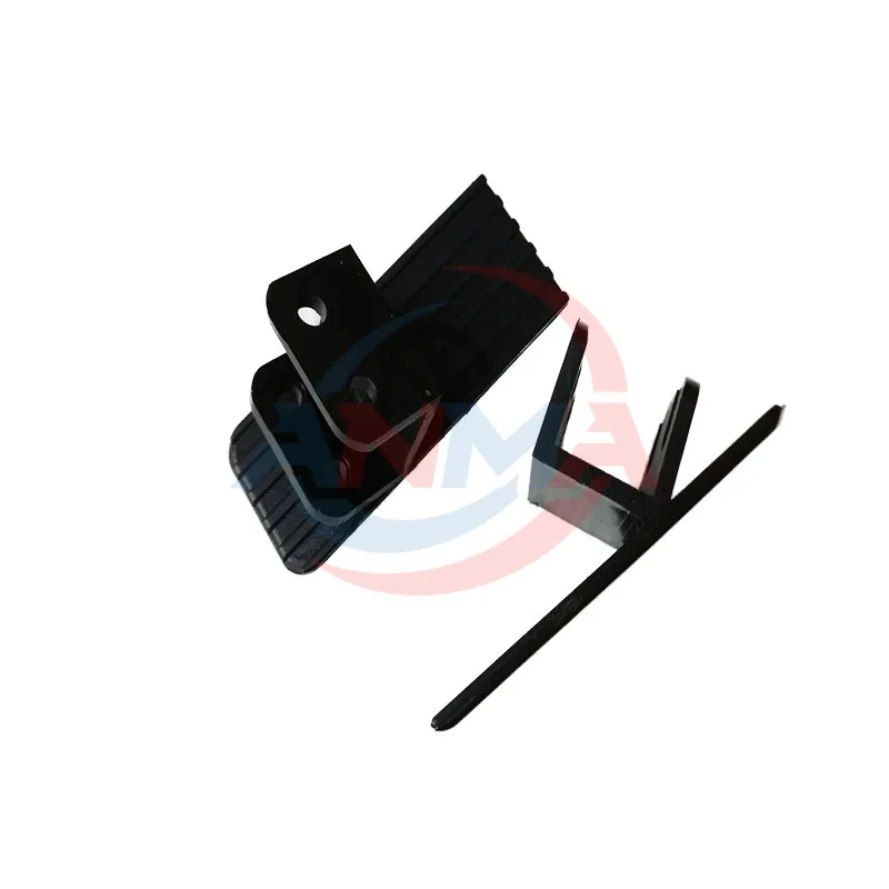 2PCS 1550.5510.3 Chain Cover For Presto Muller Martini Stitcher Black Plastic Chain Covers