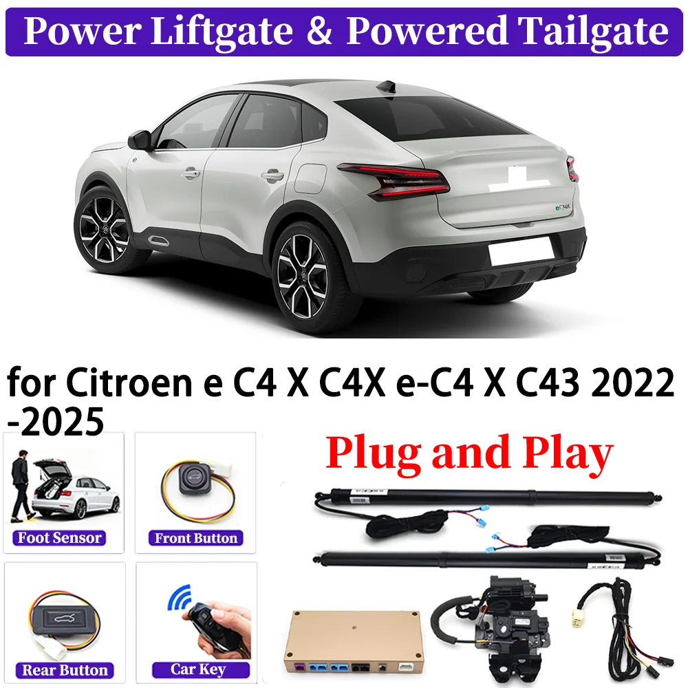 

for Citroen e C4 X C4X e-C4 X C43 2022-2025 OEM Upgrade Car Automatic Power Liftgate Kit Smart Auto Electric Tailgate System