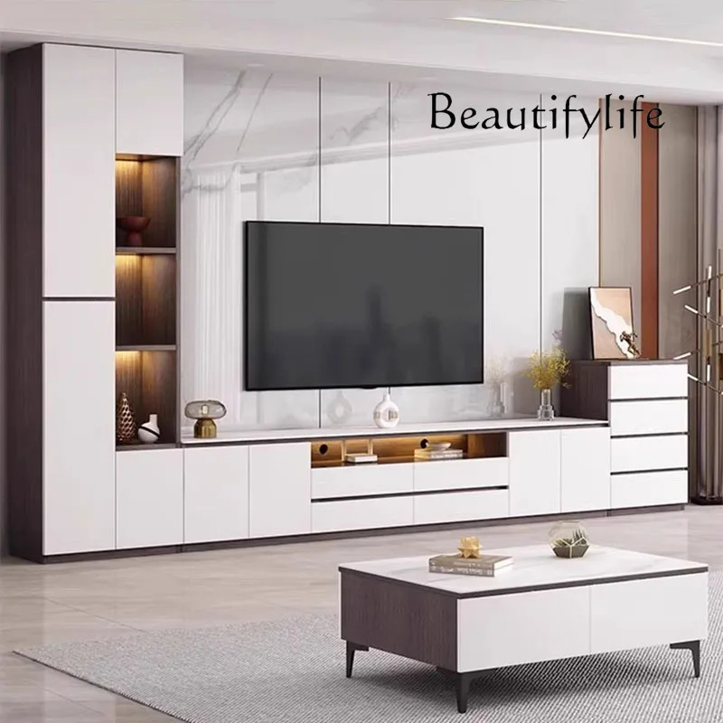 X Organizer Storage Tv Table Mobile Living Room Modern Display Luxury Designer Wood Tv Stands Universal Muebles Home Furniture