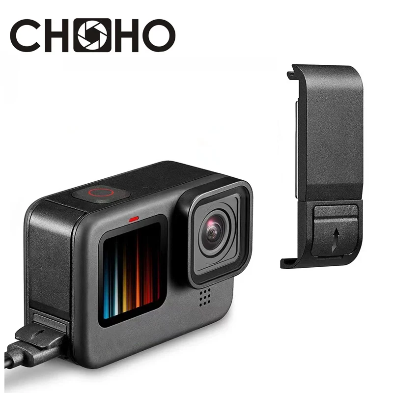 For Gopro  9 10 11 12 13 Battery Side Cover Dustproof Battery Door Housing Case Lid Charge for Go Pro Hero Black Accessories