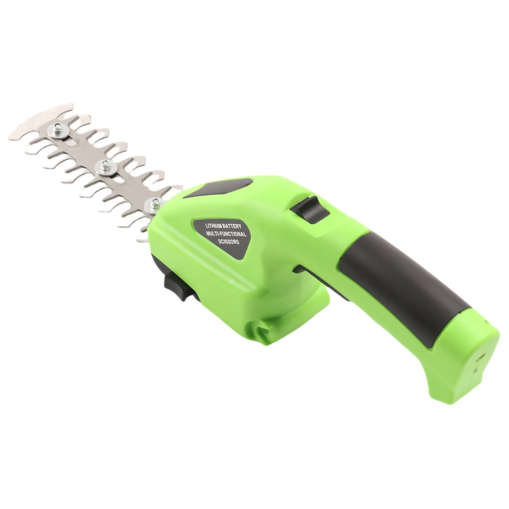 

2 in 1 Cordless Electric Hedge Trimmer Rechargeable Electric Grass Trimmer Weeding Pruning Saw Shrub Shear Garden Pruning Shears