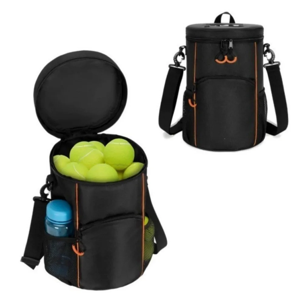 Outdoor Tennis Bag Baseball Pickleball Tennis Storage Bag Portable Crossbody Ball Storage Bag