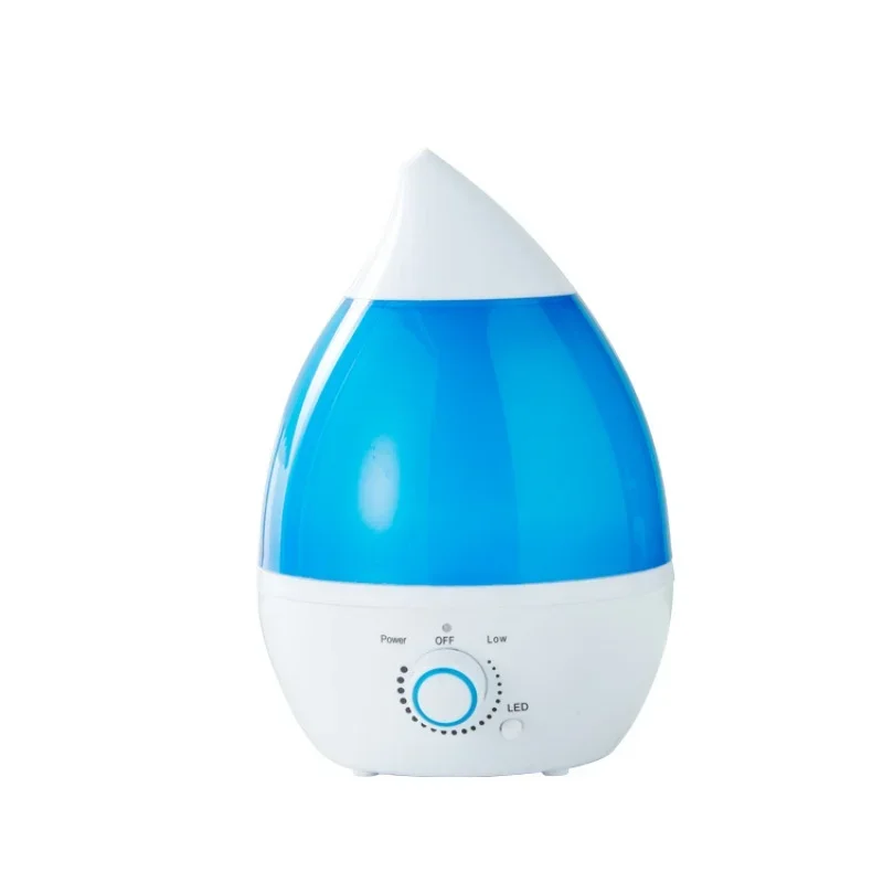 1.3L Air Humidifier  Essential Oil Diffuser Purifier Mist Maker Knob Adjustment Large Spray 7 Color Lights   Bedroom