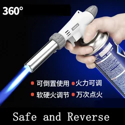 Welding NozzlWelding Burner Flame Gas Torch Flame Gun Blowtorch Cooking Soldering Butane AutoIgnition gas-Burner Lighter Heating