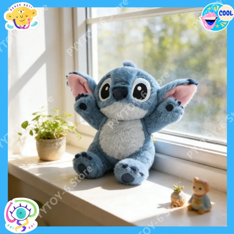 

Disney Genuine 19cm Stitch Super Doll Exquisite Cute and Soft ACG Toy Figure Doll Birthday Gift Be By Your Side At All Times