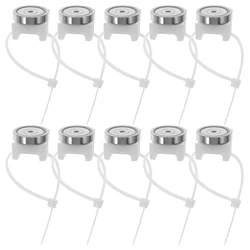 10 Pcs Cable Holder Wire Tie Base with Ties Fixing Seat Strong Zip Nylon Mount