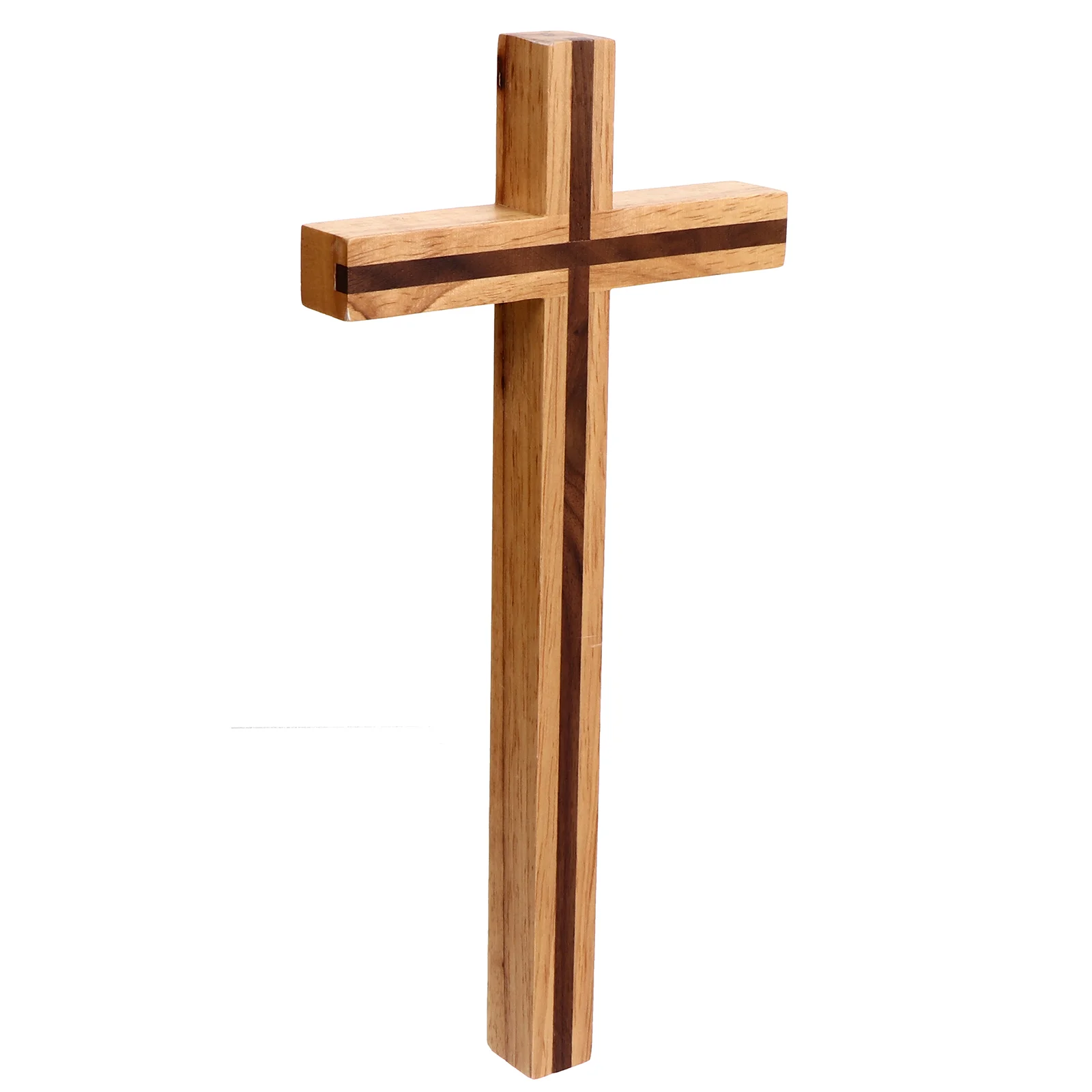 

Wooden Cross Craft Pendant Hanging Ornament Delicate Decorations Decorative Solid