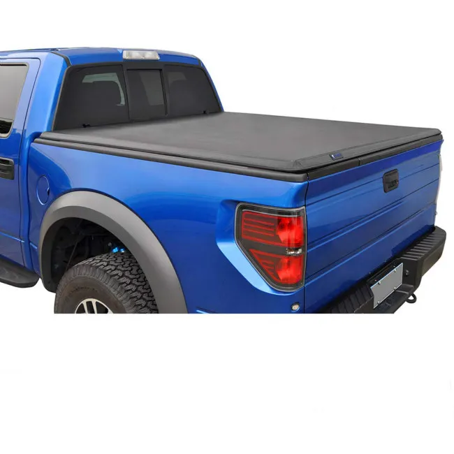 Liyuan Factory  roll-up tonneau cover for 2015-2019  f150 5.5 truck bed cover