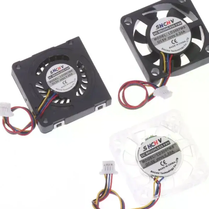 3007 PWM Adjustable Speed CPU Cooling Fan 4Pin JST Interface Cooler Fan For Raspberry Pi 5 Replacement Cooling Parts