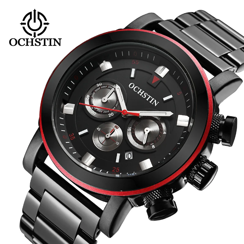 Ochstin-Montre à quartz étanche multifonction Voyager pour homme, montre à mouvement, mode décontractée, nouveau, 2024