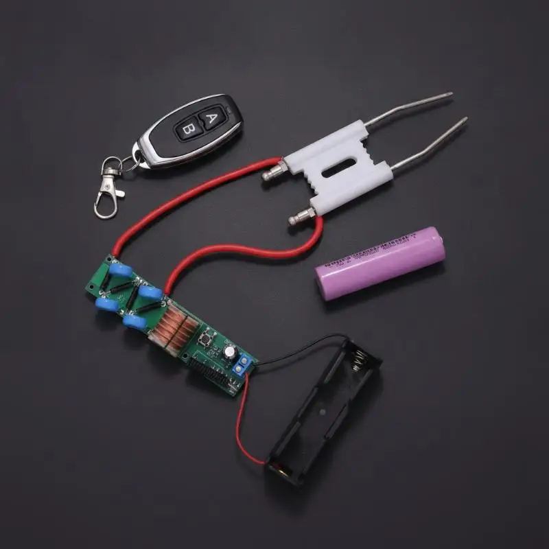 High Power 25KV Remote Discharge Ignition Module 3.7-25000V DC Input 16-20mm Arc Distance for School Physics Lab