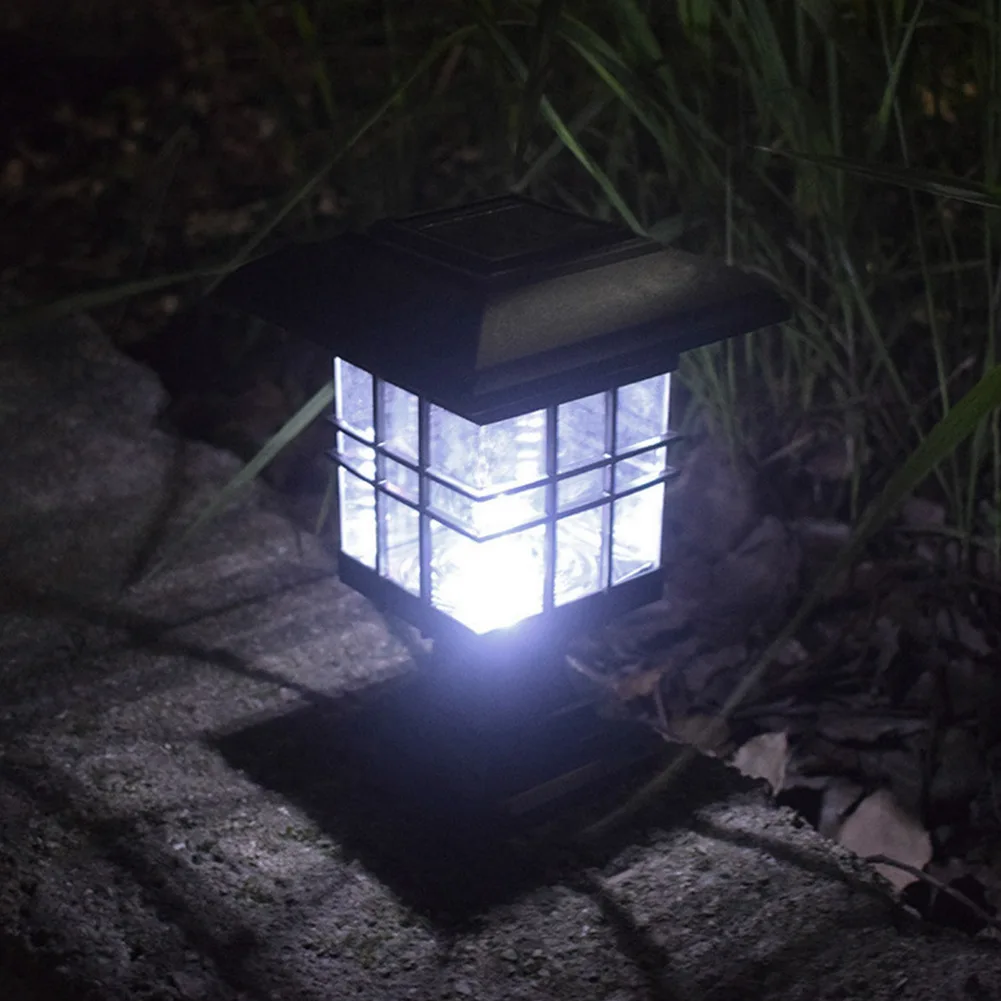 

Outdoor Yard Night Driveway Easy Install Party Home Garden Decoration Lawn Lamp Pathway Waterproof 8 Leds Patio Solar Light