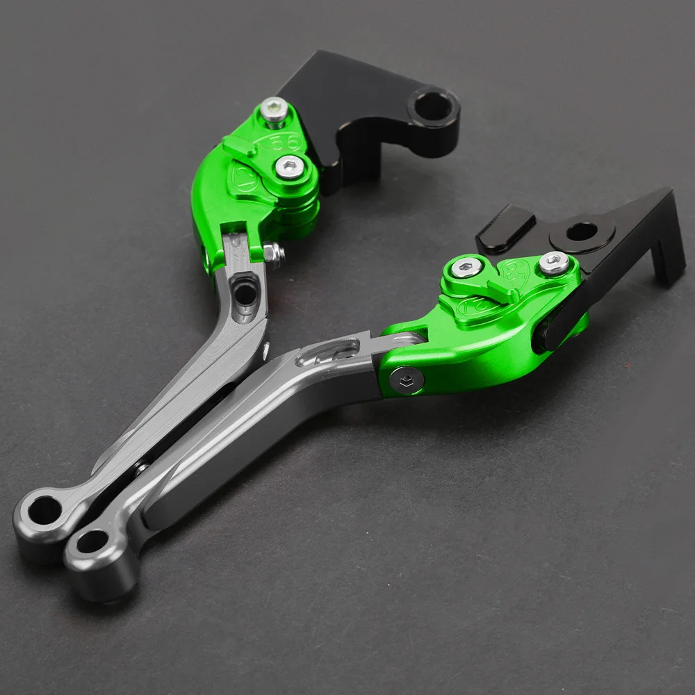 

Motorcycle Clutch Lever Brake Lever Adjustable Handle Levers Accessories For KAWASAKI NINJA650R ER6F VERSYS 1000 2017-2023 2022