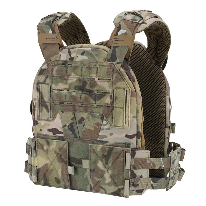 

Outdoor Hunting Quick Release Lightweight Combat Plate Carrier Adjustable Breathable Tactical Vest