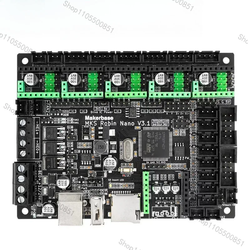 High Performance 3D Printer Main Board M4 Core TFT Touch Screen Robin Nano V3.1 + MKS TS35 (main Board + Screen)