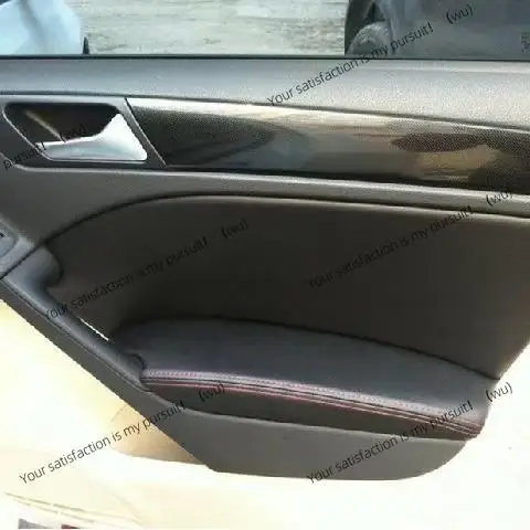Suitable for Golf 6 car door panel armrest wrapping, door lining leather, fabric modified refurbished leather