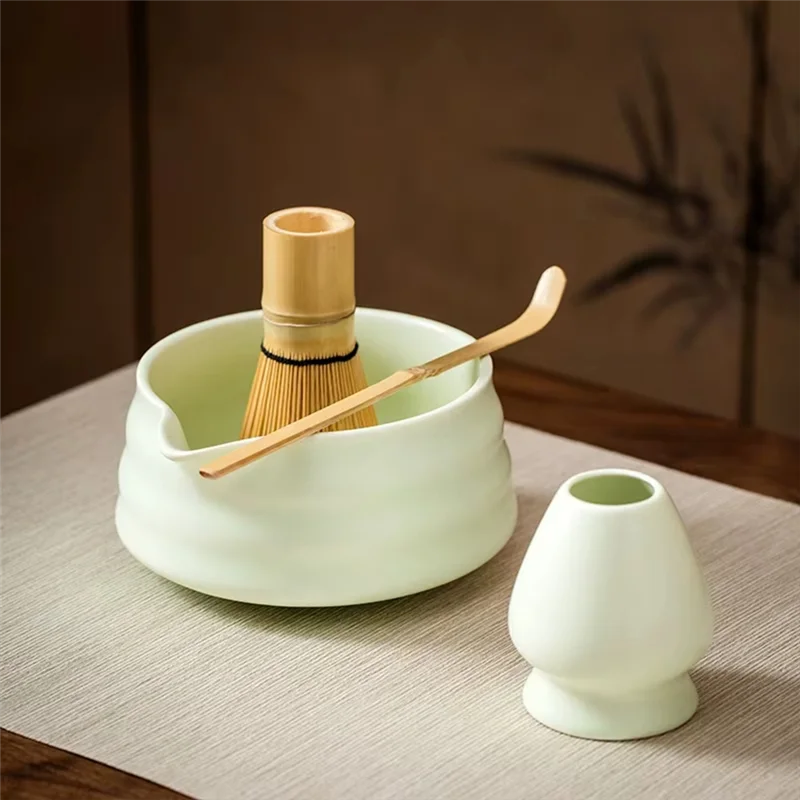 -A12R Japanese Matcha Tea Set Japanese Matcha Tea Set Ideal For Tea Ceremony, Office Or Gift
