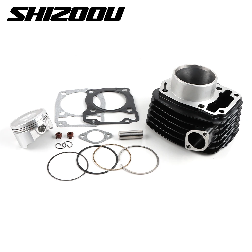 61mm Motorcycle Cylinder Piston Kit Gasket Head Base For Honda CBF190 CBF 190R CBF190TR CB190R CB190X XR190 XRE 190 WH175 SDH175