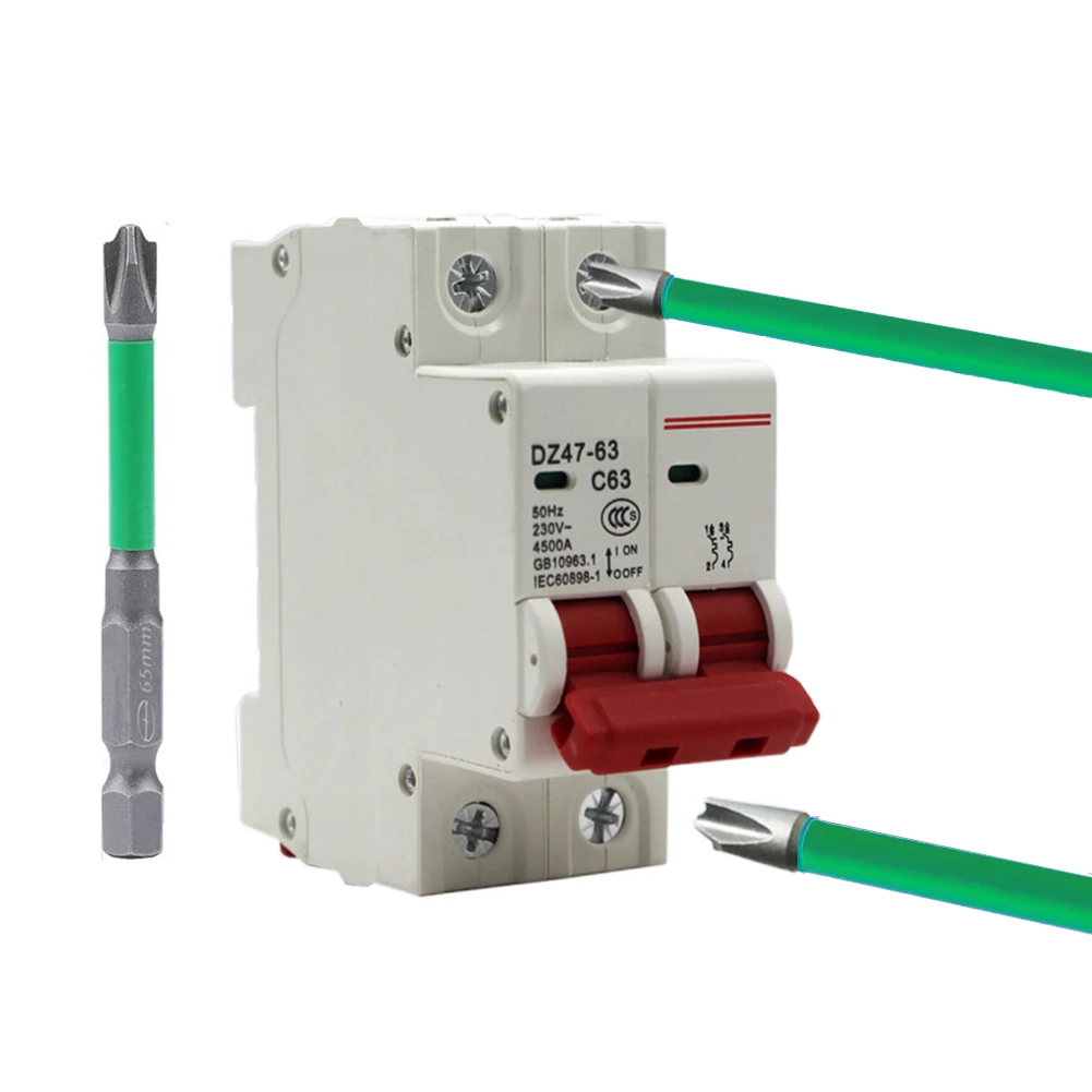 Hand Tools Disassembly Maintenance Tool Screwdriver Bit Batch Head Magnetic Power Tools Slotted Special Switch