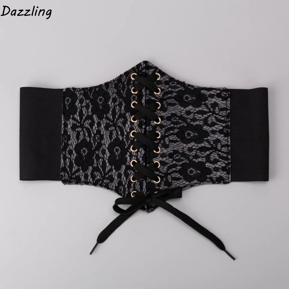 cintos-de-renda-ajustaveis-elegantes-corset-elastico-de-cor-solida-cinto-largo-com-laco-floral-para-trajes