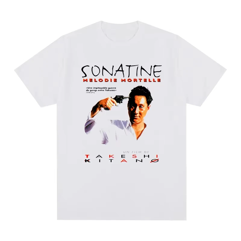 2026 Kitano Takeshi Life Is Boring Vintage T-shirt Cotton Men T Shirt New TEE TSHIRT Womens Tops Unisex Fashion Streetwear Tops