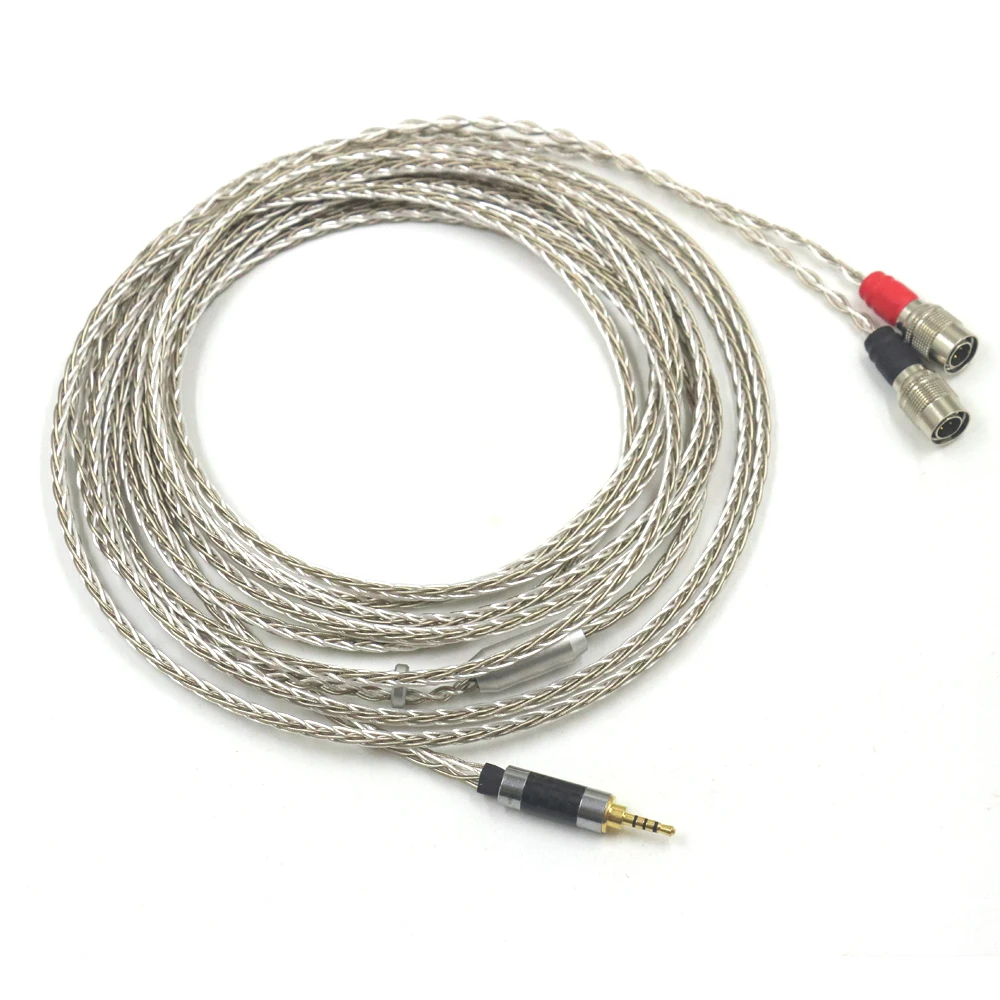 152 Core 7N Audio Cable Headphone Upgrade Cable For Dan Clark Audio Mr Speakers Ether Alpha Dog Prime