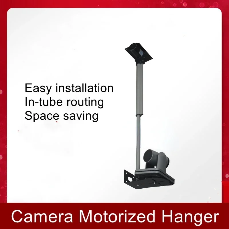 Projector electric lifting column putter hanger video conference camera electric telescopic pole remote control