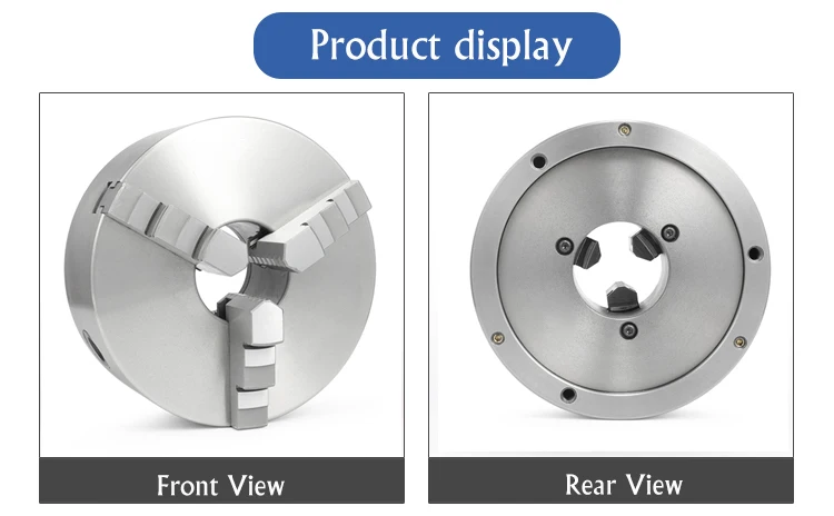 

Micro Chuck for Pneumatic Three Jaw Lathe with A Through-hole Diameter of 26-100