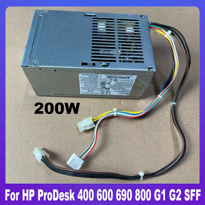 796349-001 796419-001 For HP ProDesk 400 600 690 800 G1 G2 200W Power Supply PSU D14-200P1A DPS-200PB-196 A PCE011 100% Tested