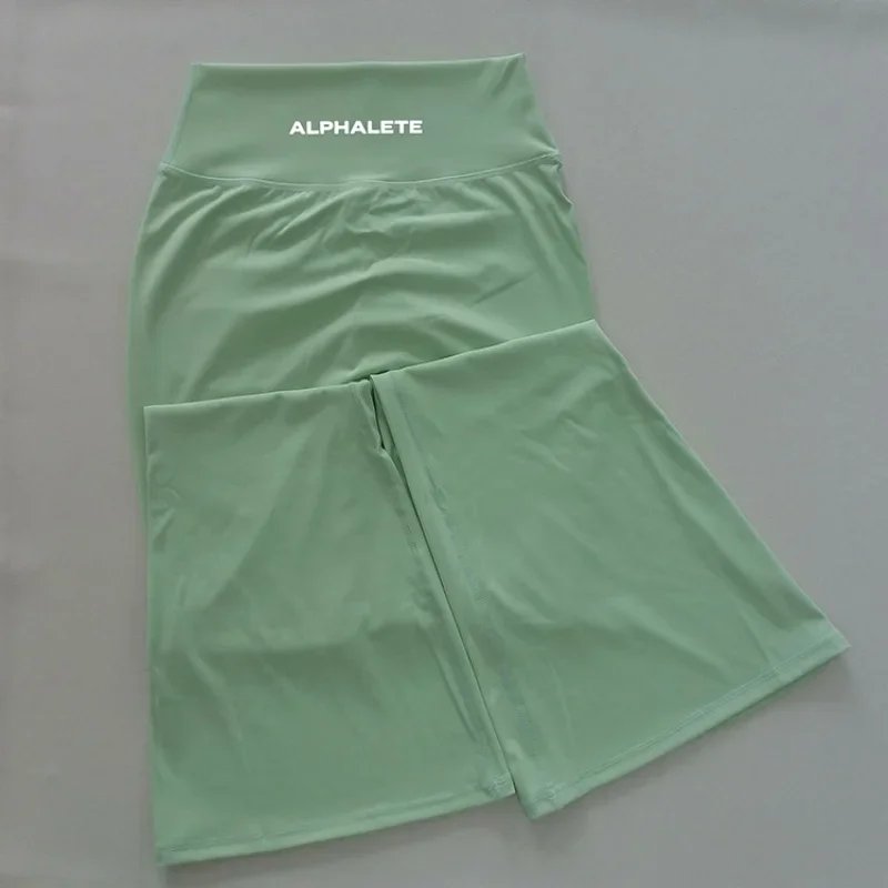 ALPHALETE موضة اليوغا السراويل التوابل بيلاتيس الفتيات صيف جديد جودة عالية الورك رفع جديد الرياضة اللياقة البدنية مطاطا طويل INS المبيعات الساخنة