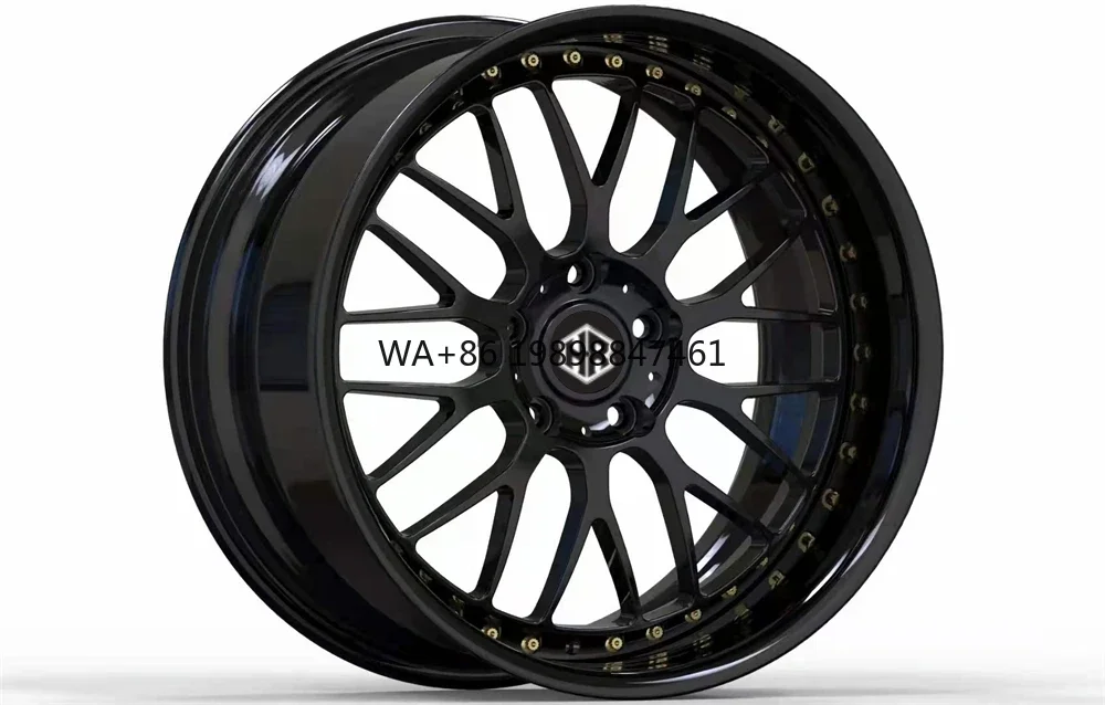 

Custom 2-Piece Forged Aluminum Alloy Wheels Deep Dish Sport Design with 5x108 PCD for New Condition Porsche 30mm ET