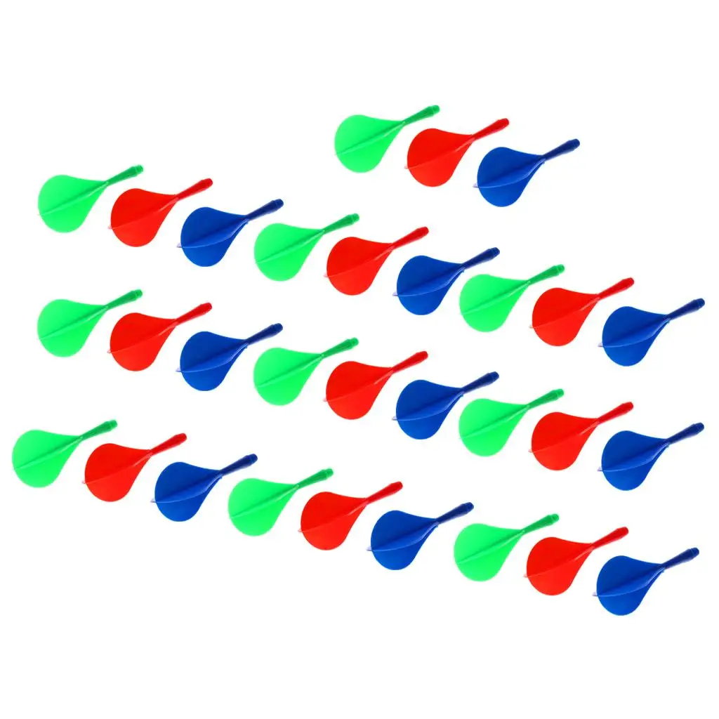 ABS البلاستيك السهام مهاوي والرحلات على شكل بالون ، مجموعة كومبو ، يناسب براميل موضوع 2BA ، 30 قطعة