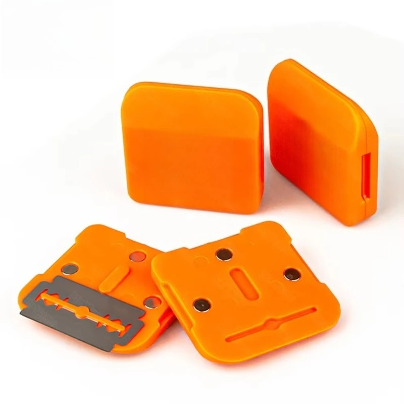 5Pcs Magnetic Blade Scraper Tool For Mobile Phone Screen Glue Removal Cutting Hole‑Opening LCD Repair Maintenance Accessory