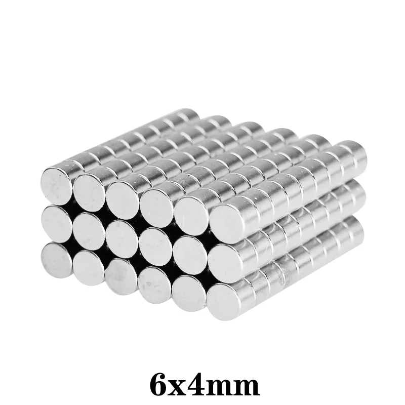 Ímãs circulares pequenos do neodímio, mini ímã, diâmetro forte, disco permanente dos ímãs de NdFeB, 5x1mm, 6x1, 6x2, 5x2, 6x3, 6x5, 6x3