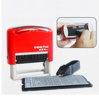 DIY Rubber Stamp Kit Custom Personalized Self Inking Business Address Name Number Letter Stamp Handicrafts Printing Stamp